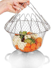 Stainless Steel Foldable Frying Basket