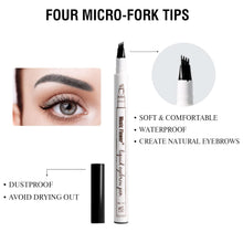 4 Tip Waterproof Eyebrow Pen