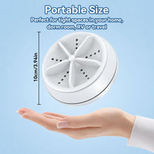 Portable Mini Ultrasonic Washing Machine