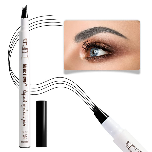 4 Tip Waterproof Eyebrow Pen